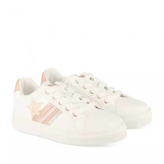 Baskets BLANC LOVELY SKULL