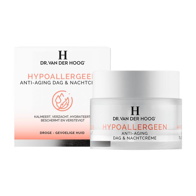 Dr. Van der Hoog Hypoallergene Anti-Aging Dag- en Nachtcrème 50 ML