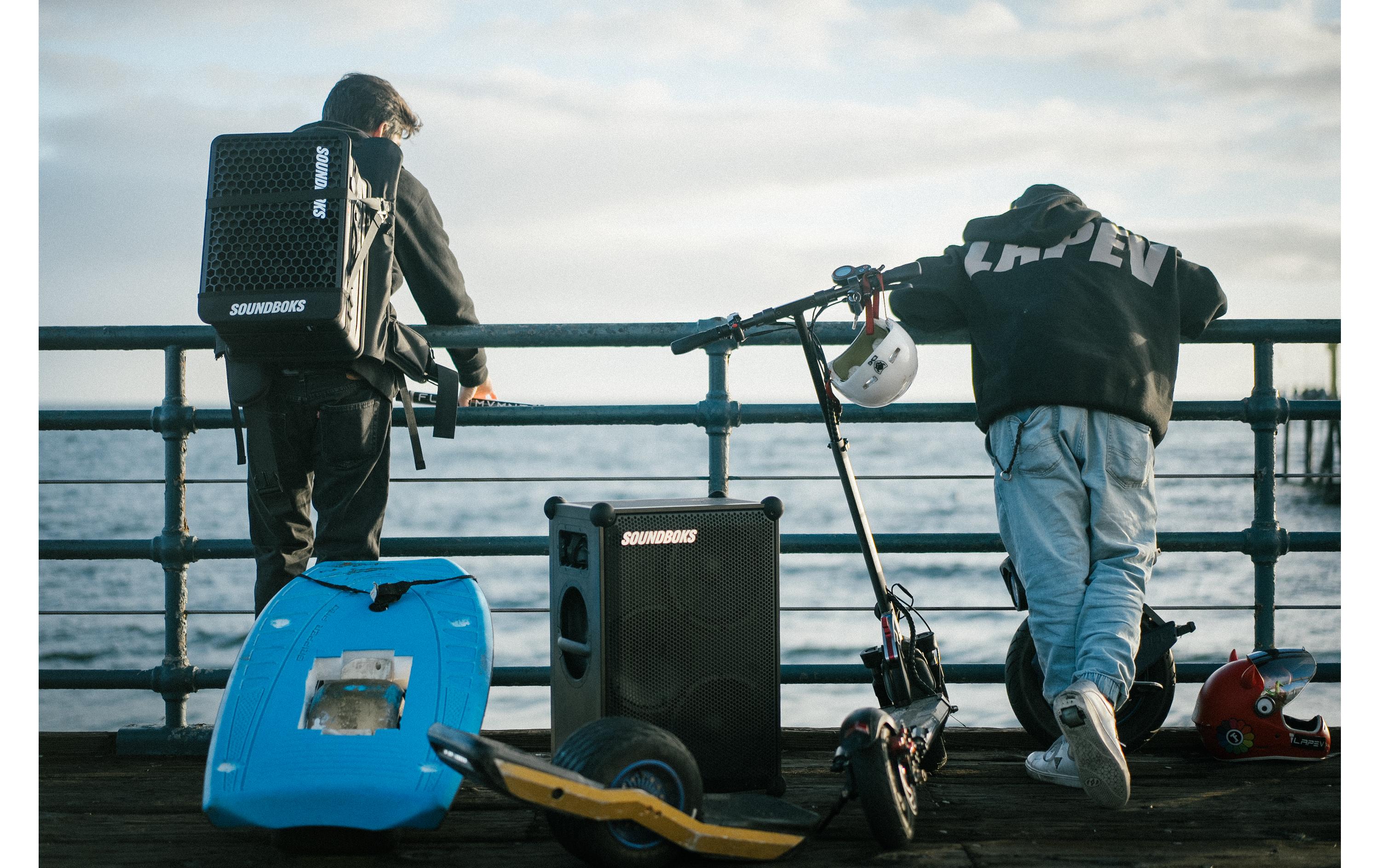 Transporttasche The Backpack Schwarz<br>Robustes Design für Outdoor-Nutzung