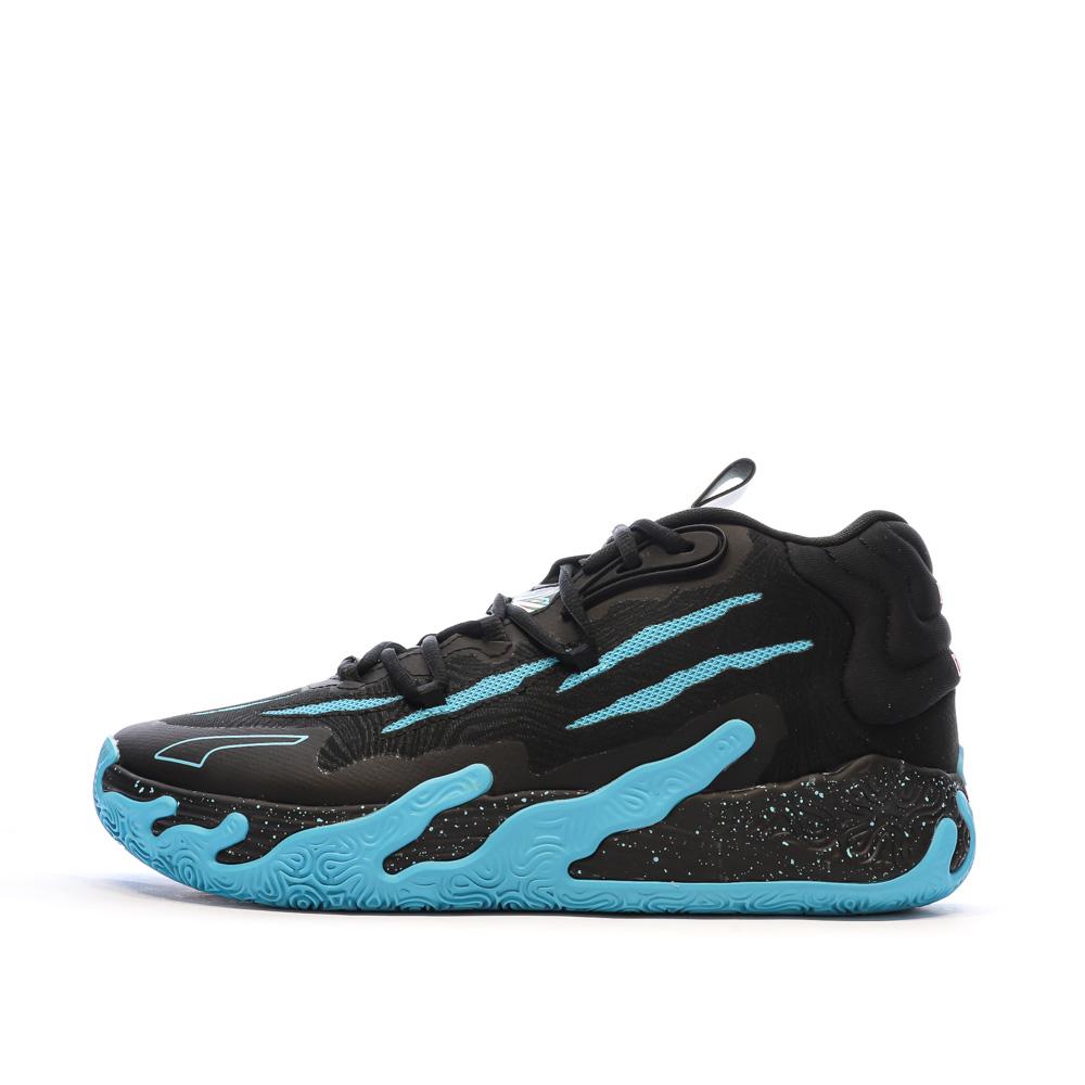 Puma Chaussures de basket Noires/Bleu Homme Puma Hive