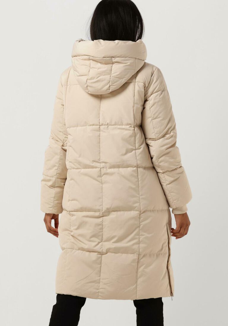 MOS MOSH zand mos mosh gewatteerde jas nova square down coat