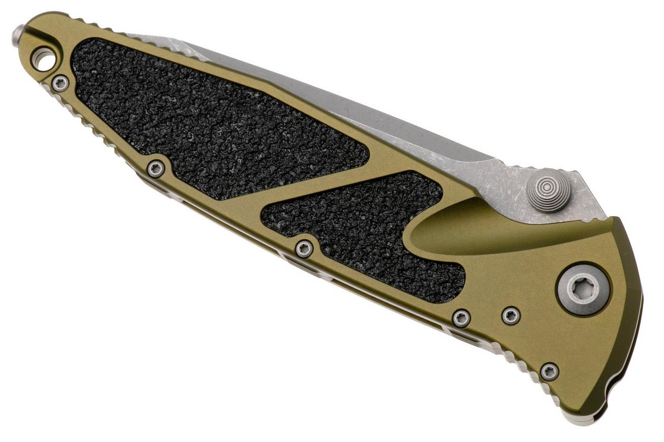 Microtech Socom Elite 161-10APOD, Stonewashed M390 Tanto, OD Green Aluminum zakmes