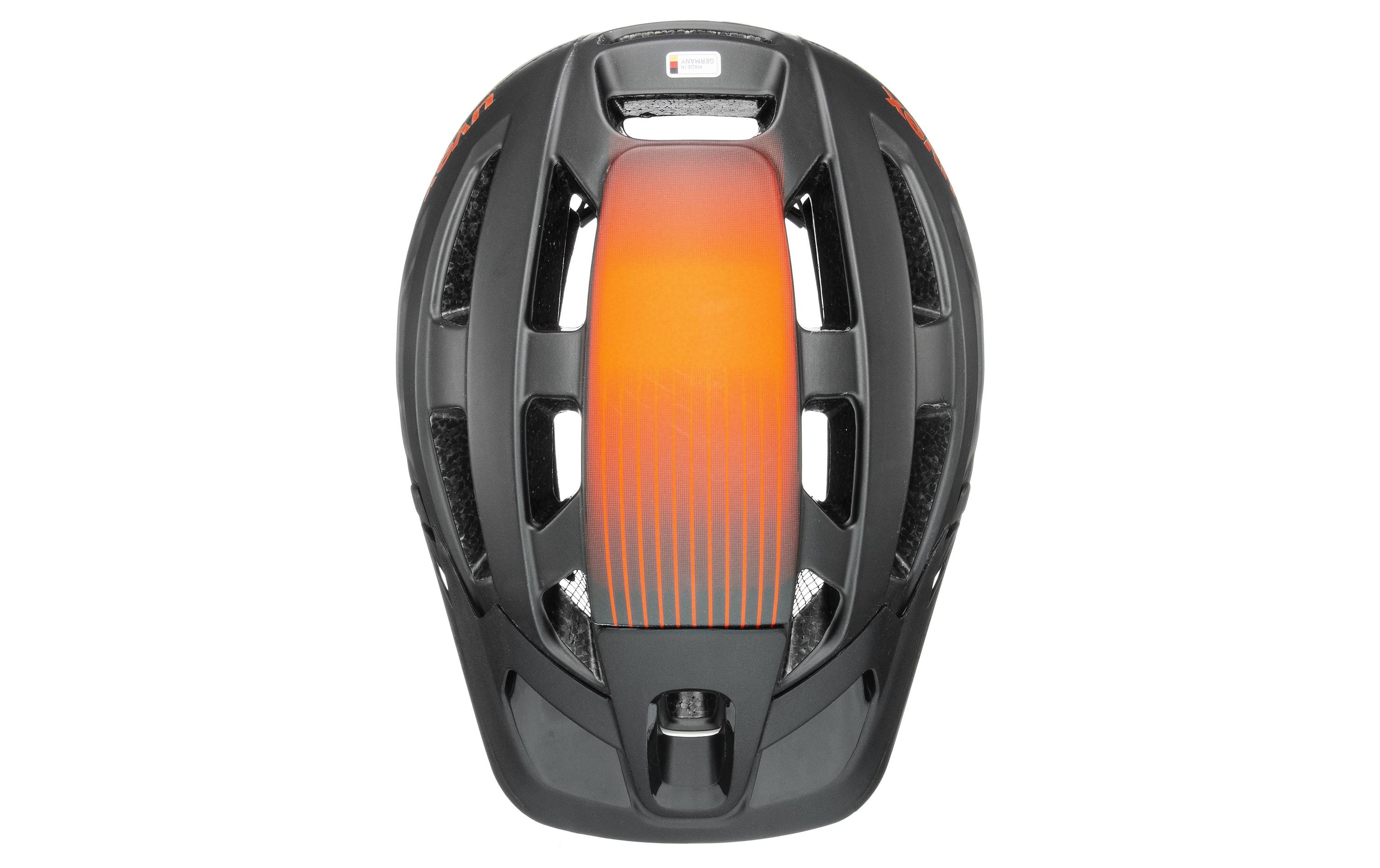 Helm Finale 2.0 Tocsen 52-57 cm, Orange/Schwarz<br>Enduro-Helm mit Tocsen-Sensor