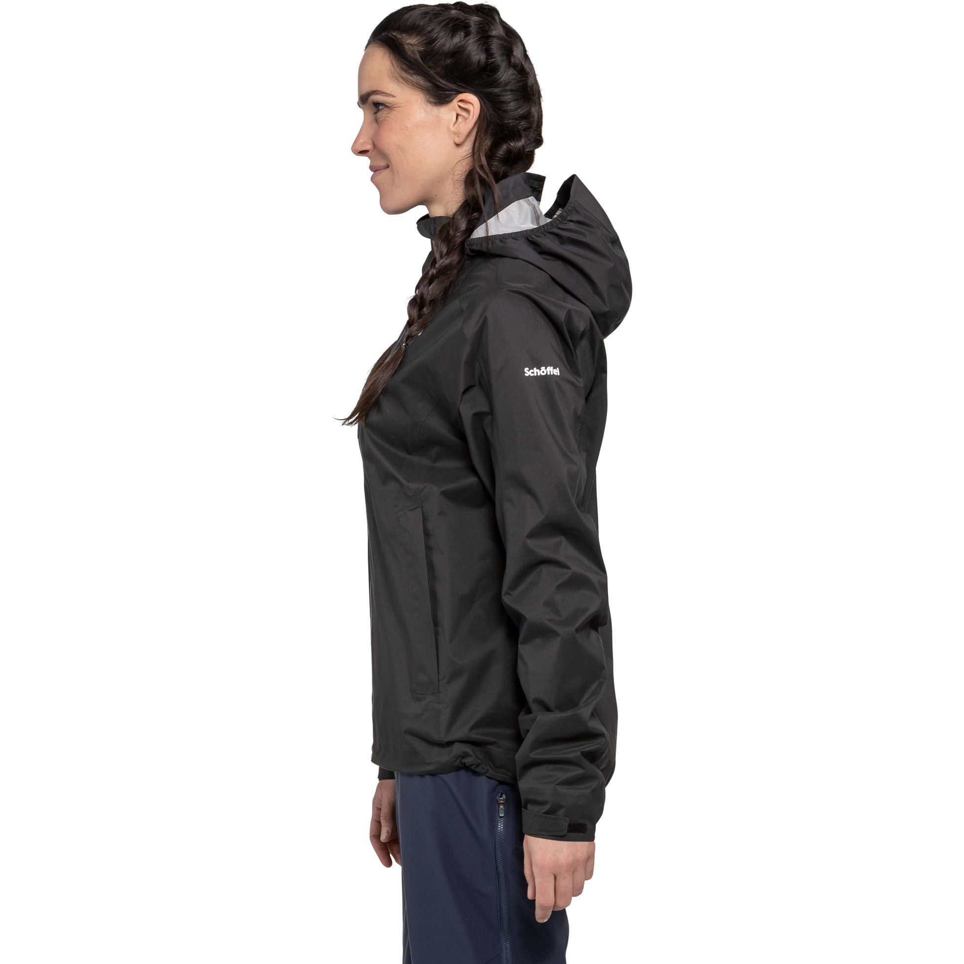 Schöffel Tarvis 2.5L Hardshell-Bikejacke Damen schwarz