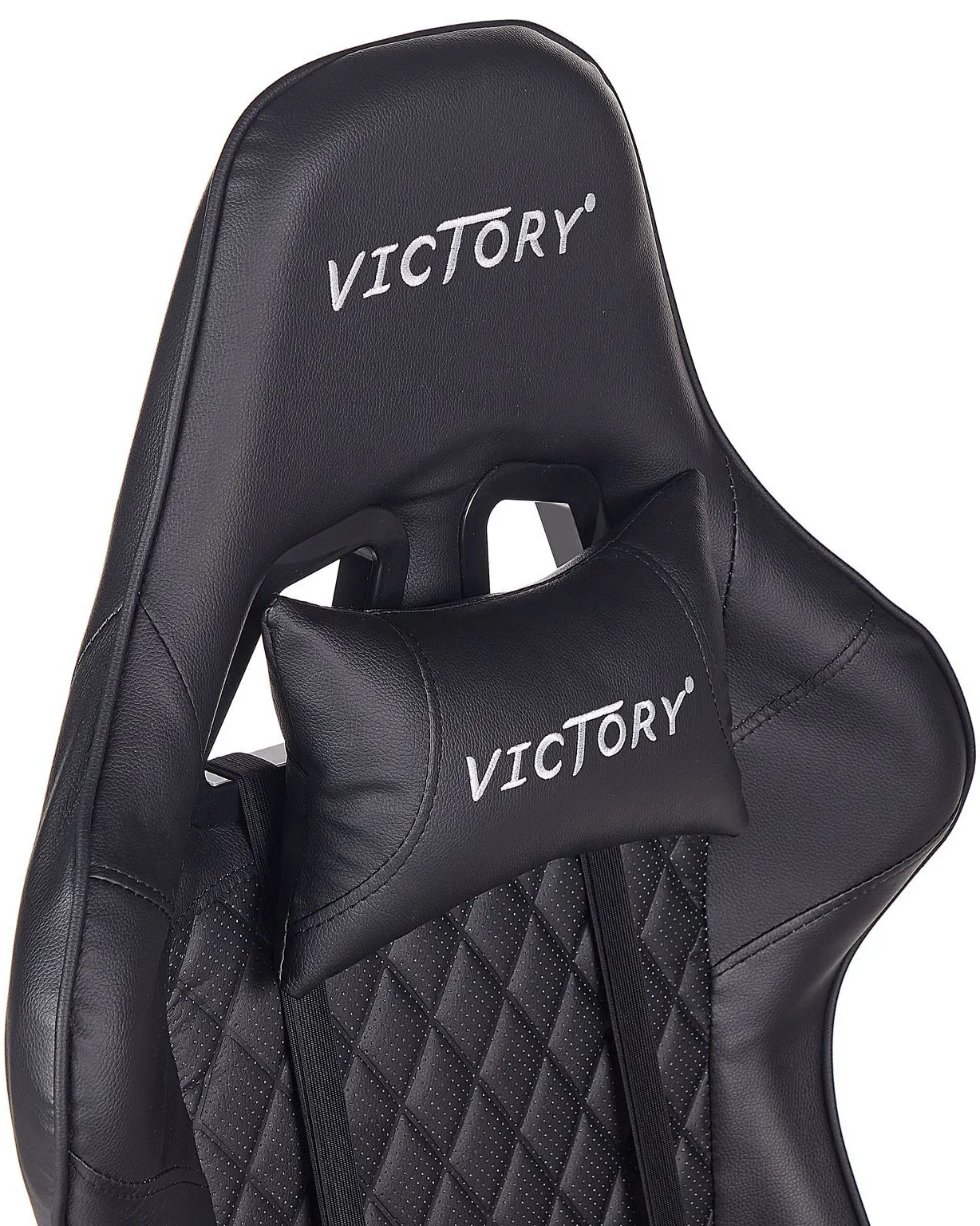 Gamestoel VICTORY Kunstleer Zwart