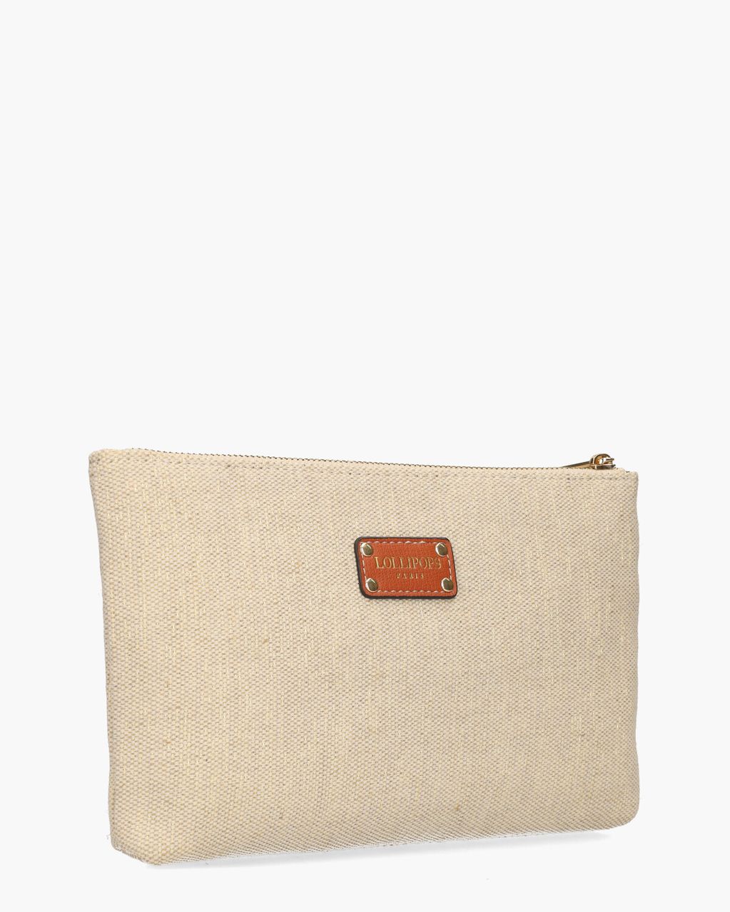 Lollipops Patrizia Clutch Beige/Koraalrood Tas