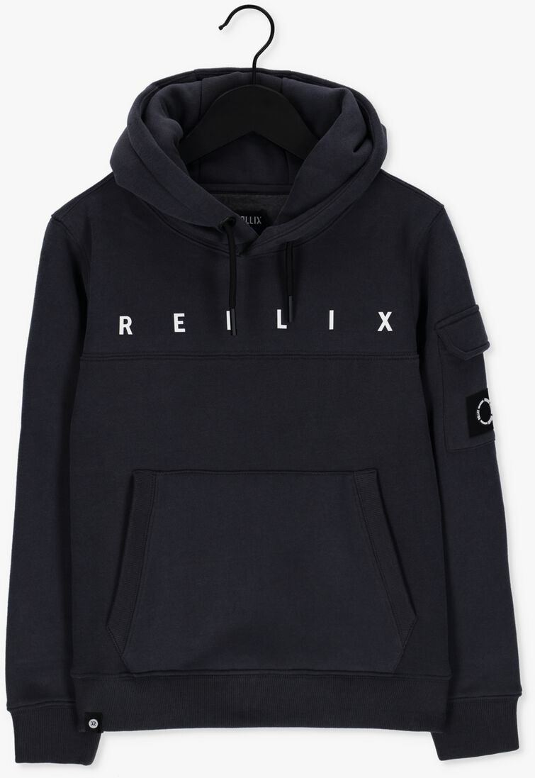 RELLIX grijze rellix trui hooded rellix