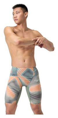 Maillot de Bain Fs Lzr Pure Valor 2.0 Hiwais Jammer Vert/Orange