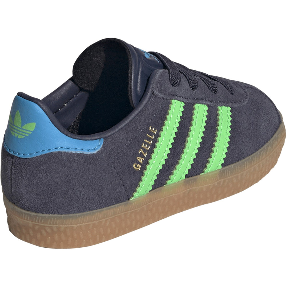Køb adidas Originals Shadow Navy/Screaming Green/Lucid Aquamarine Gazelle Cf El I Sneakers