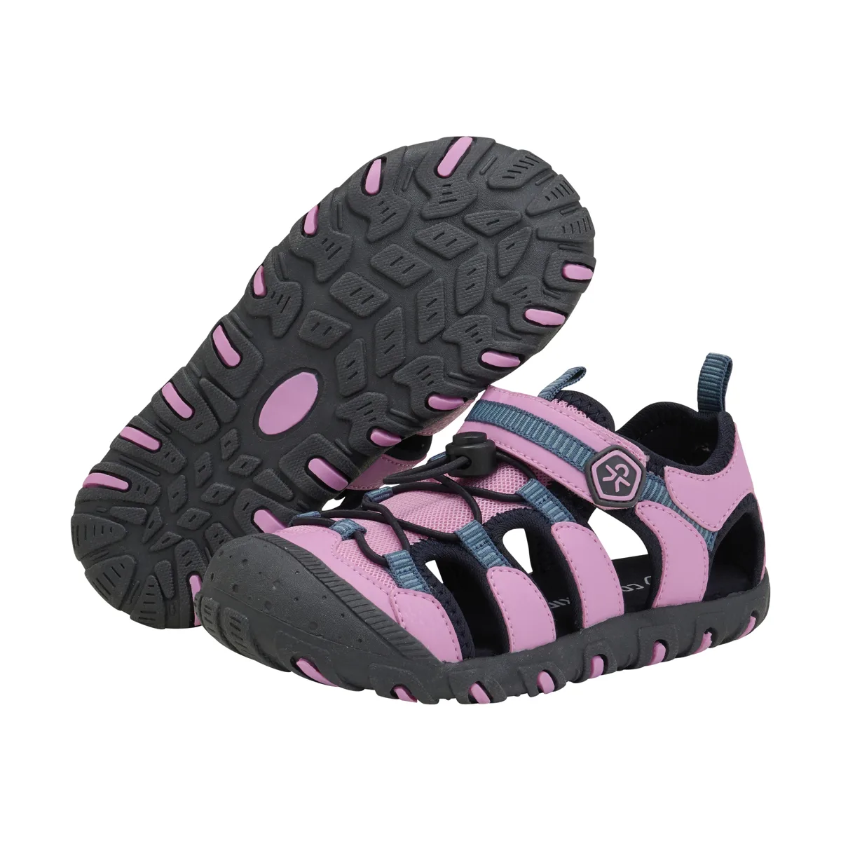 Color Kids Sandals Hiking W. Toe Cap Orchid