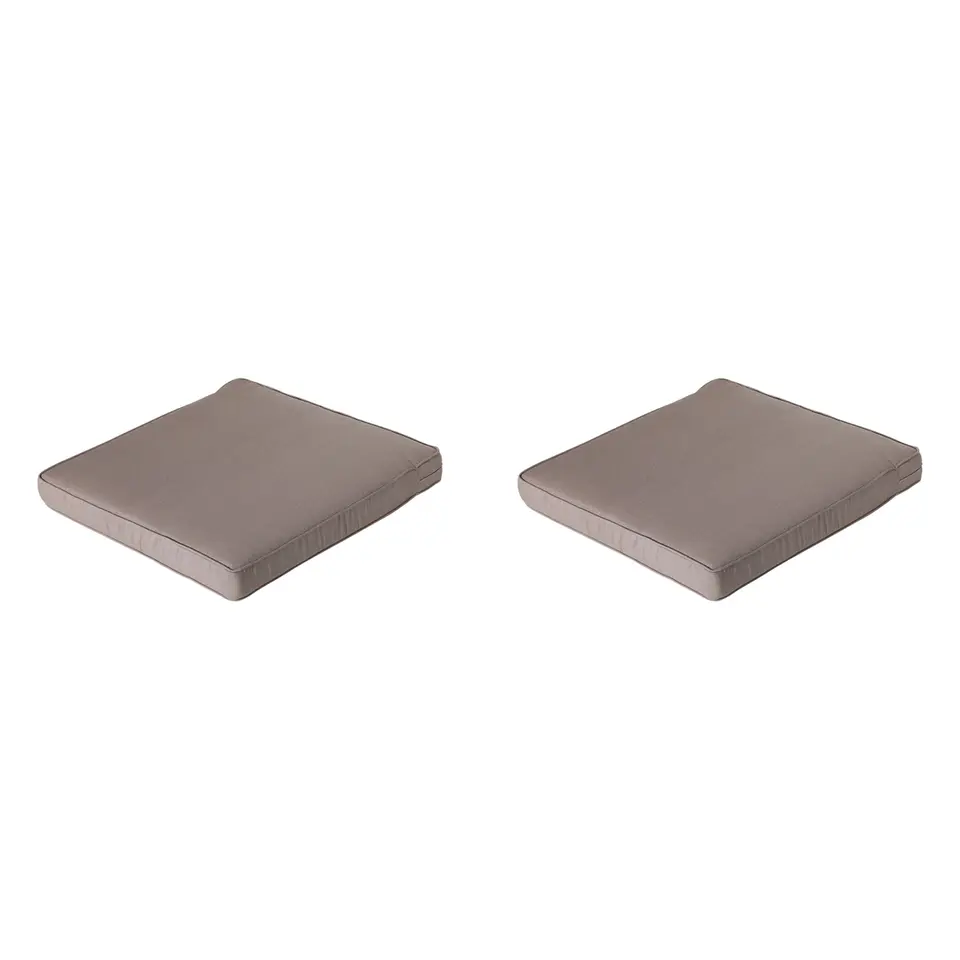 Madison - Lounge Profi-Line Zitkussen Panama taupe - Ca. 60x60 cm - Set van 2