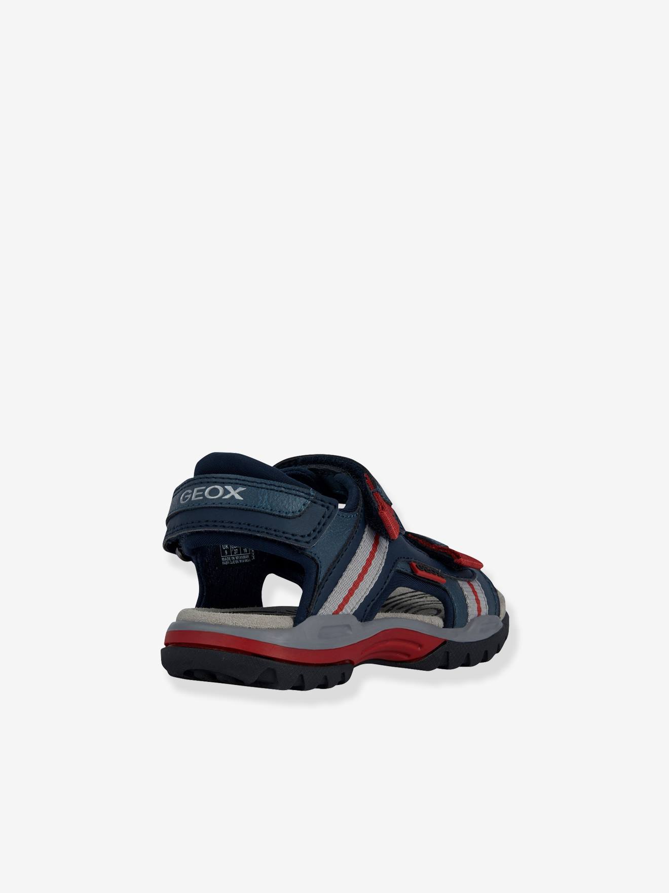 Sandálias infantis Geox® Borealis Boy A, vermelhas