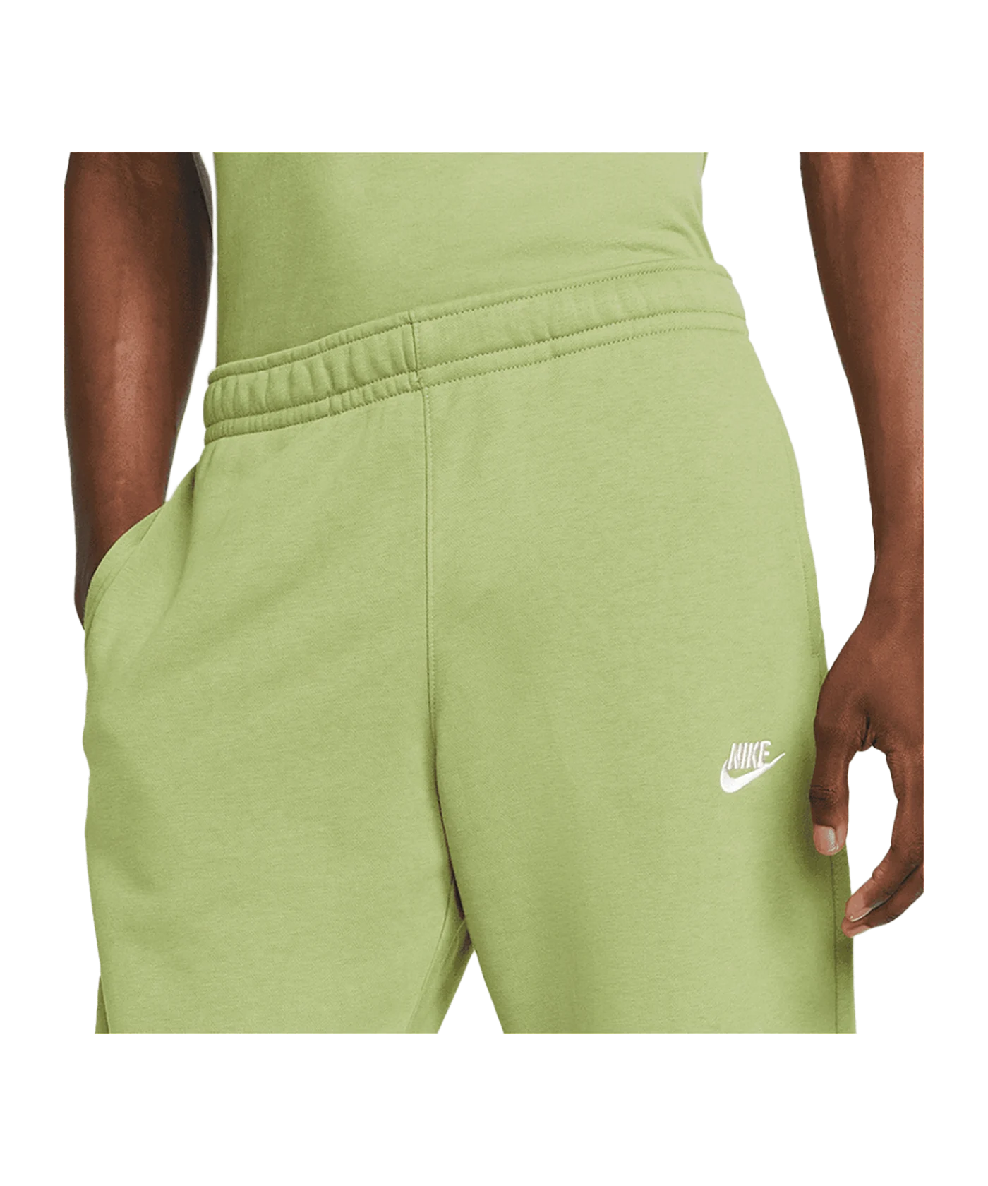 Nike Club Jogginghose Grün Weiss F334