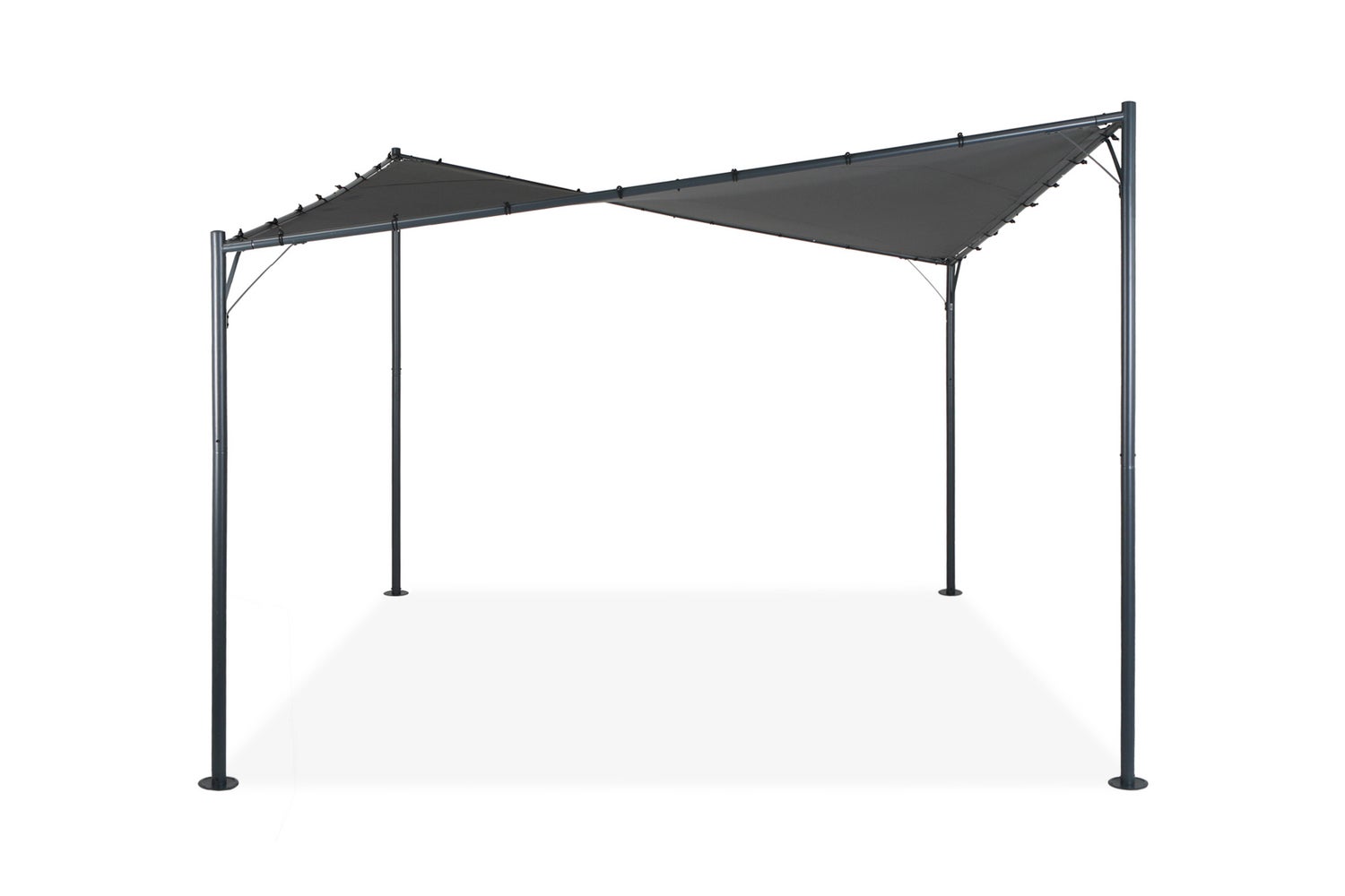 Paviljoen parasol CALA 350S350 antracietgrijs
