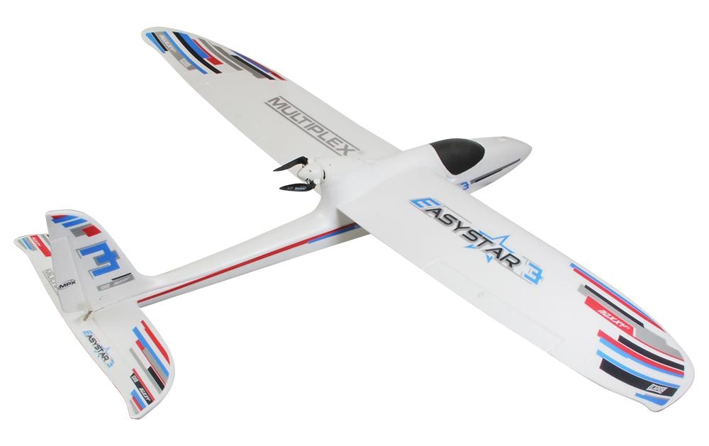 Flugzeug EasyStar 3, 1366 mm RTF Mode 1+3<br>Elektro Segelflugmodell für Einstiger im Komplettset