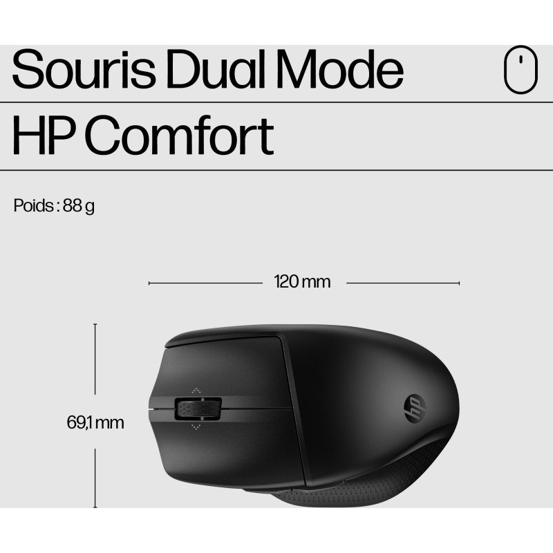 HP Souris mode duo 685 Comfort