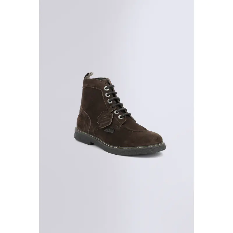 KICK LEGENDARY MARRON BOTTINES Cuir Femme