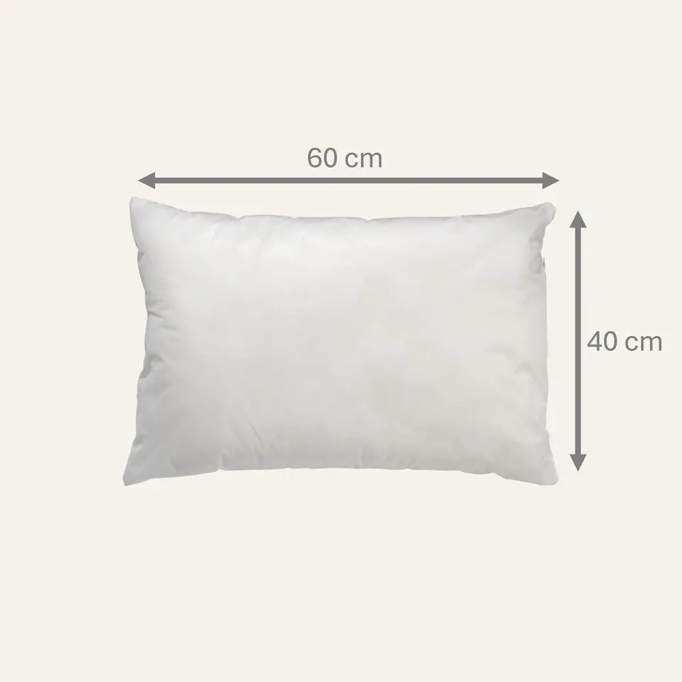 BINNENKUSSEN - kussenvulling 40x60 cm - 100% polyester vulling - 420 gram