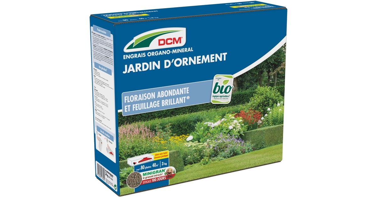DCMMeststof Siertuin 3 kg  (Tot 40 m²)