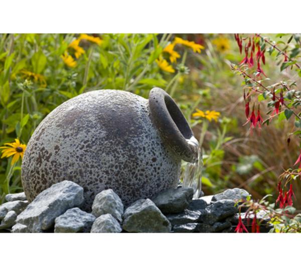Ubbink Terrakotta-Gartenbrunnen Orange, 31 x