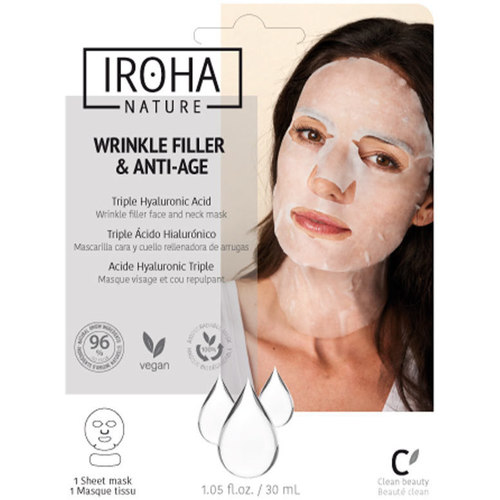 Iroha Nature - Wrinkle Filler & Anti-age Wrinkle Filler Face & Neck Mask