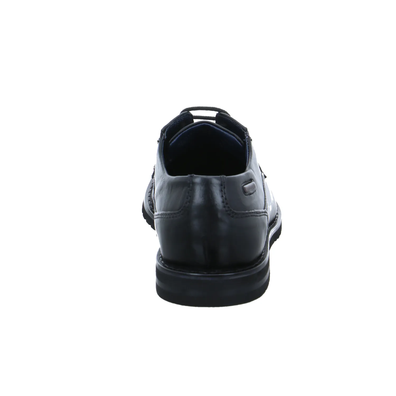 BUGATTI SHOES Halbschuh-City Schwarz Leder