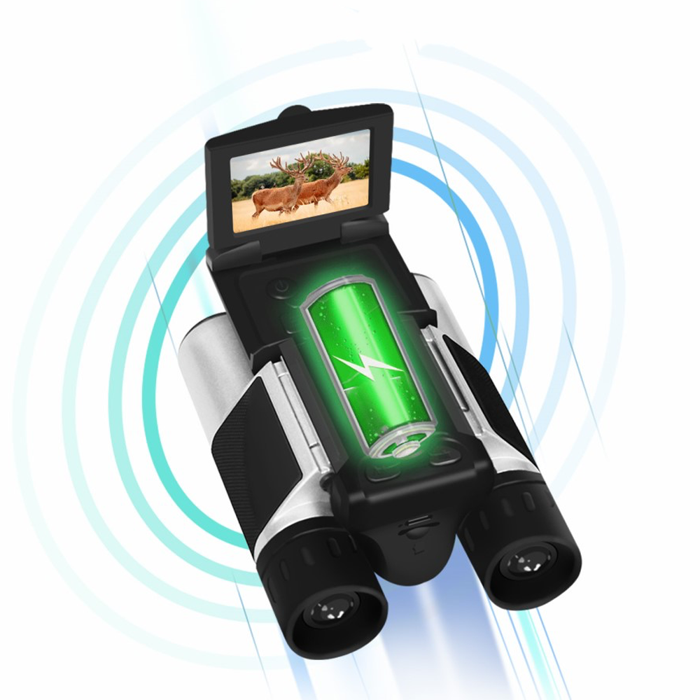 Binokular Fernglas Objektiv mit 8x Optischem Zoom und 2.5K Video Aufnahme   2
