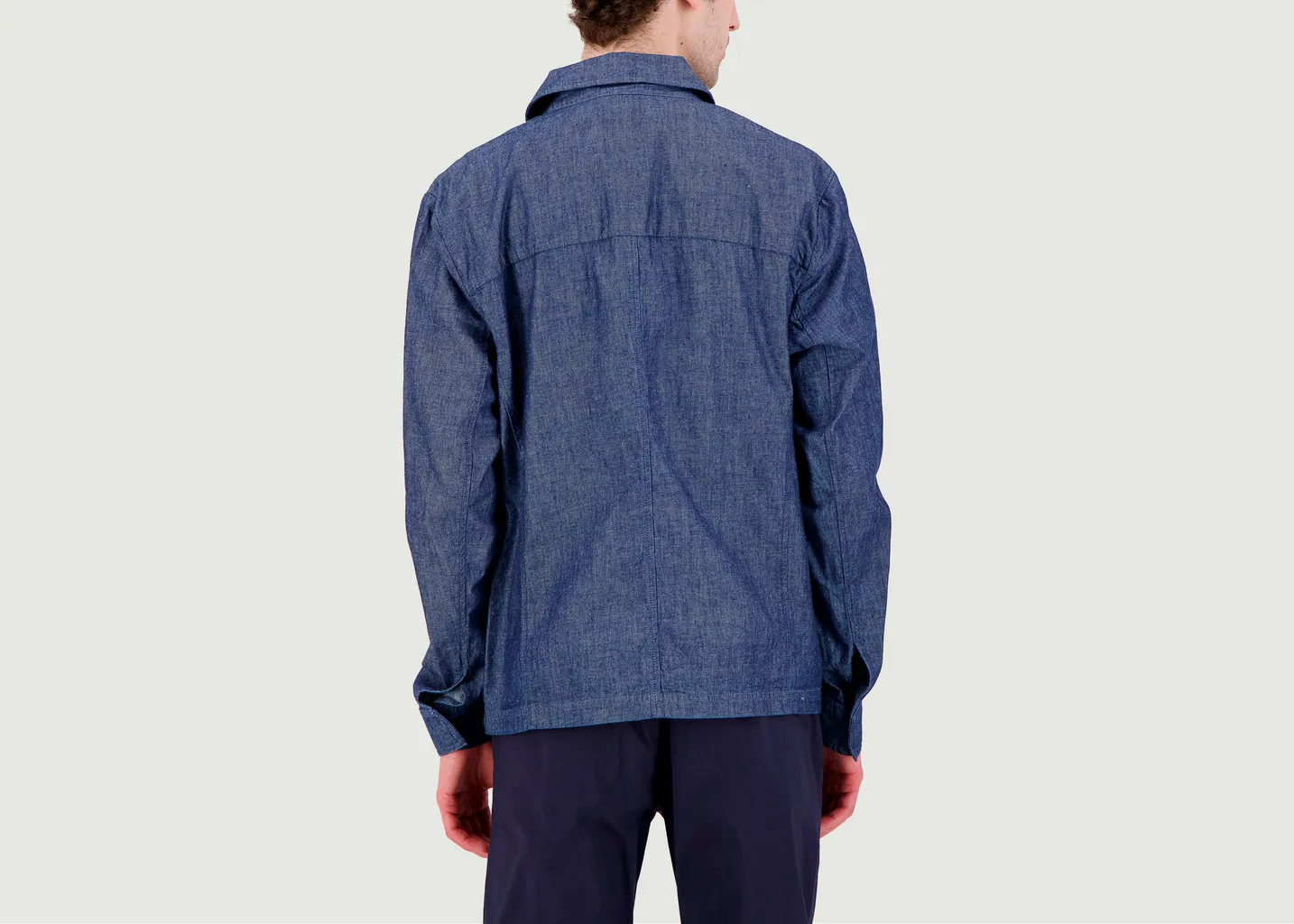 Veste workwear en denim léger JagVi Rive Gauche
