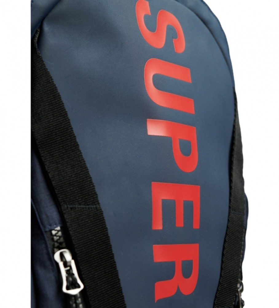 Mochila Superdry Mountain Graphic Canvas Azul Marinho