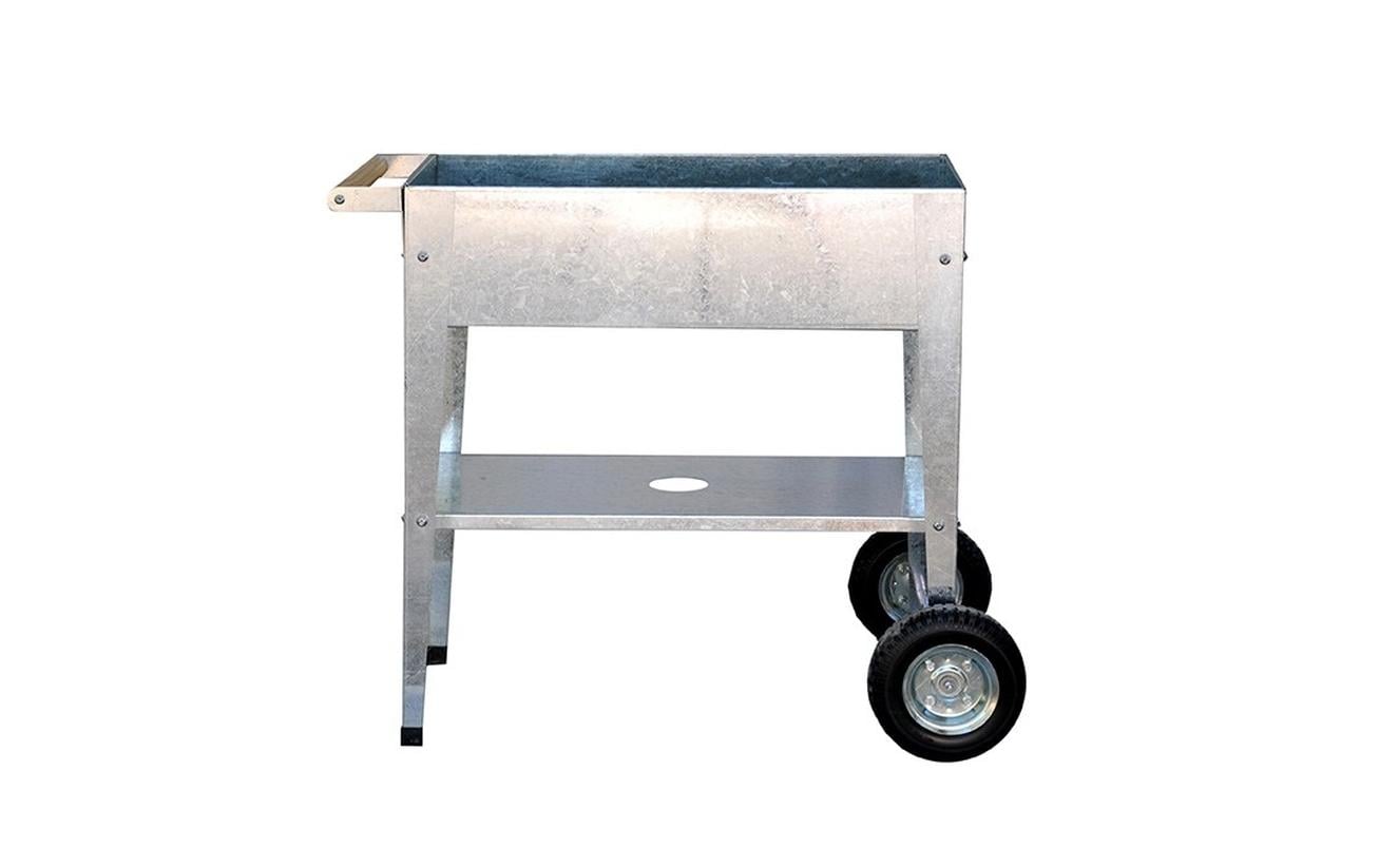 Hochbeet Urban Garden Trolley 75 x 35 x 80cm, galvanisiert<br>Mobiles Beet