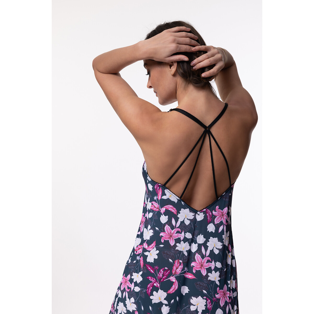DORINA<br>Camisola estampada em microfibra cor Magnólia