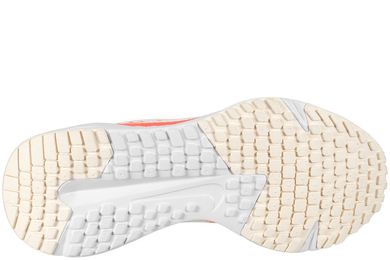 NIKE W NIKE RUN DEFY ORANGE SNEAKERS I HVIDT TEKSTIL