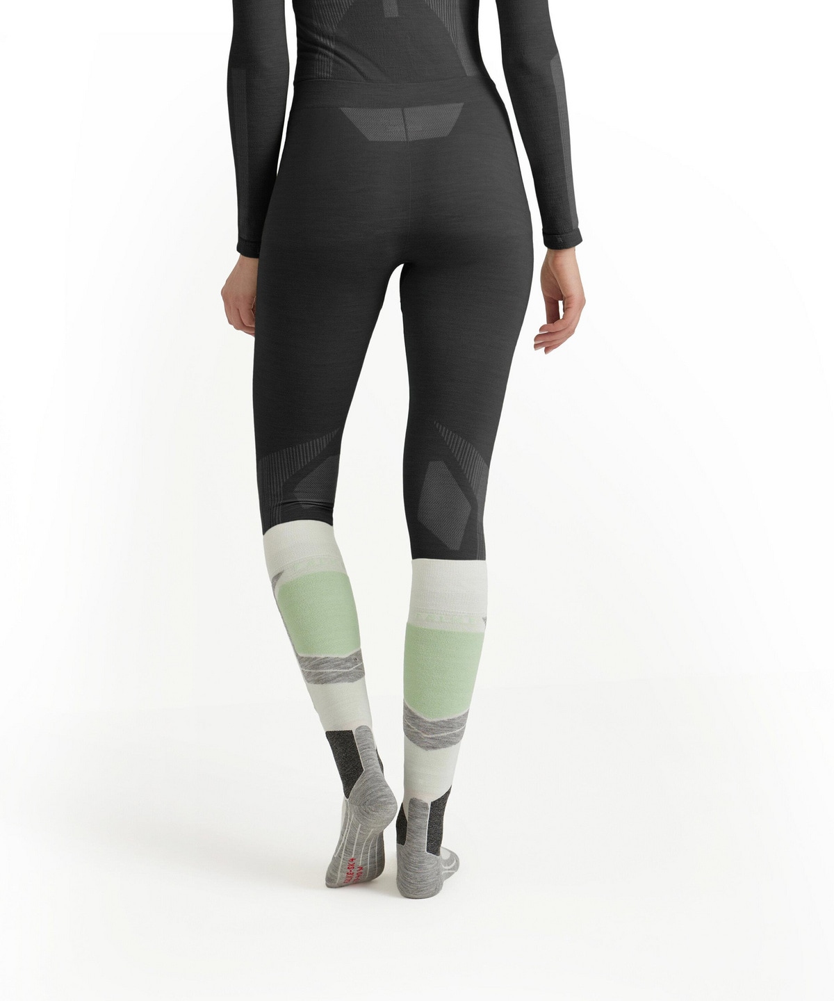 FALKE Dame Tights Wool-Tech<br>Varm og teknisk longs for vinteraktivitet!