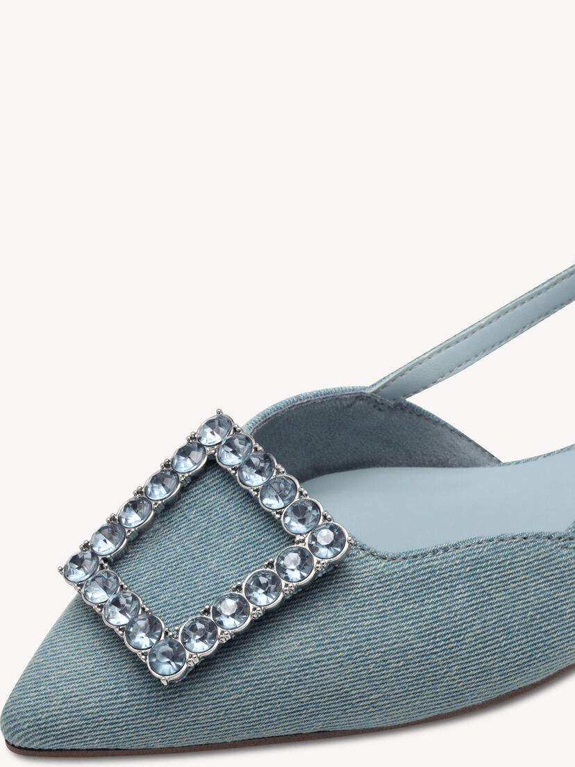Slingpumps - blauw