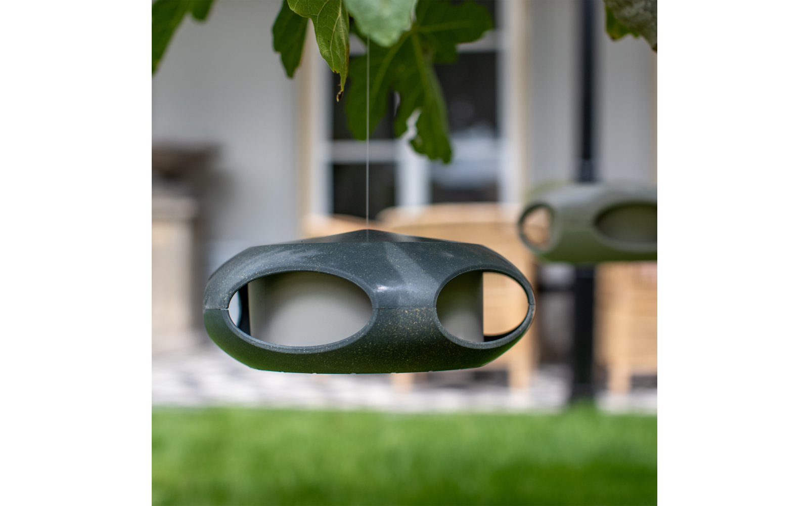 Koziol Vogelfutterhaus nature ash grey