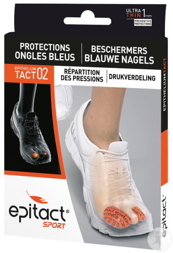 Epitact Sport Protections Ongles Bleus Epitheliumtact 02 Taille XL 2 Pièces