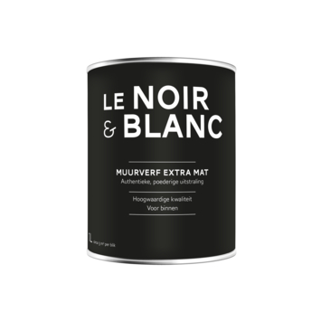Le Noir & Blanc muurverf extra mat 1 liter