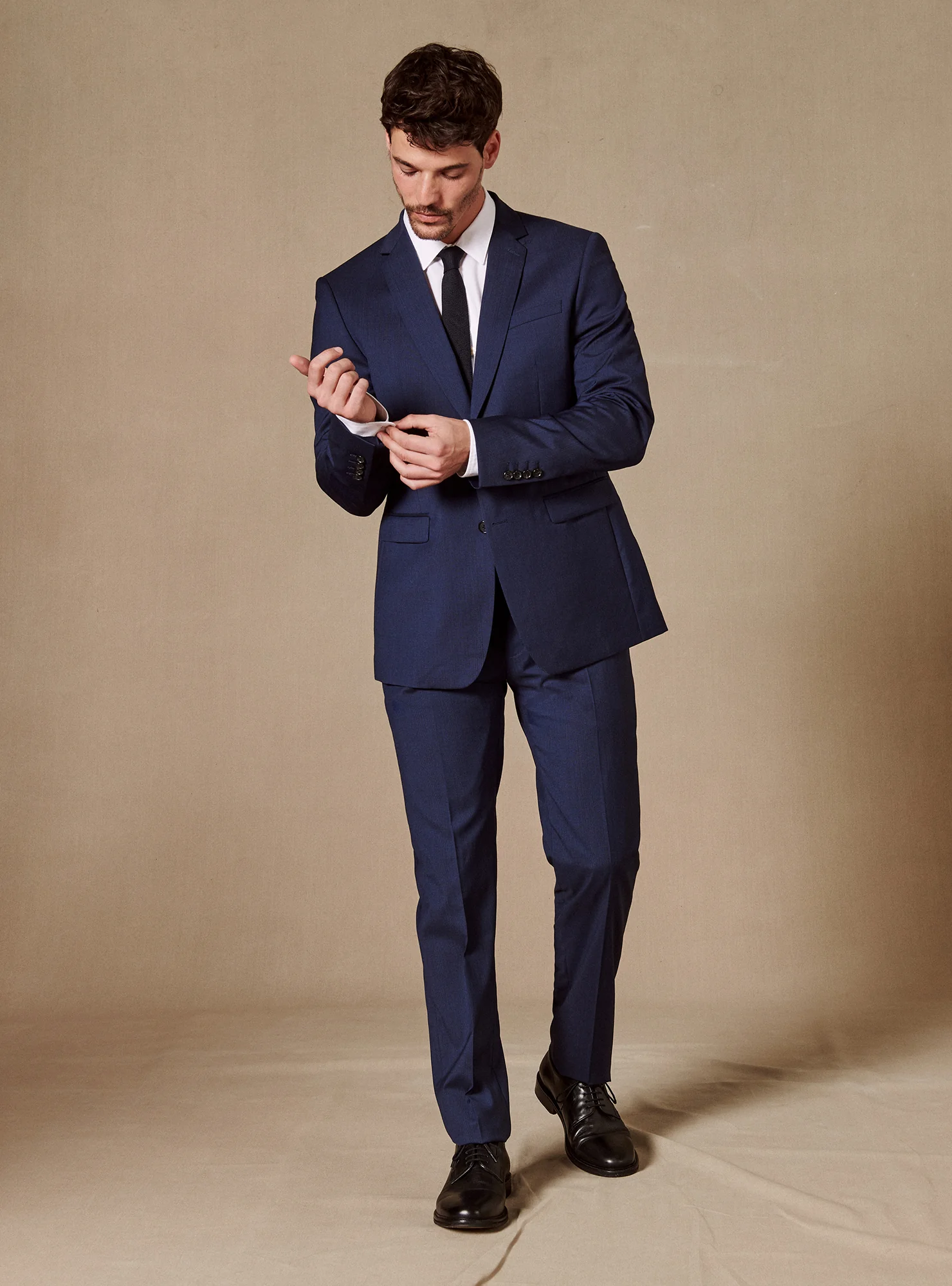 Veste de Costume en laine Gekko Navy