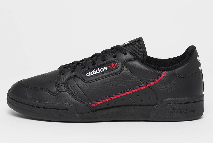 Adidas Continental 80 Heren Sneakers Core Black Scarlet Collegiate Navy