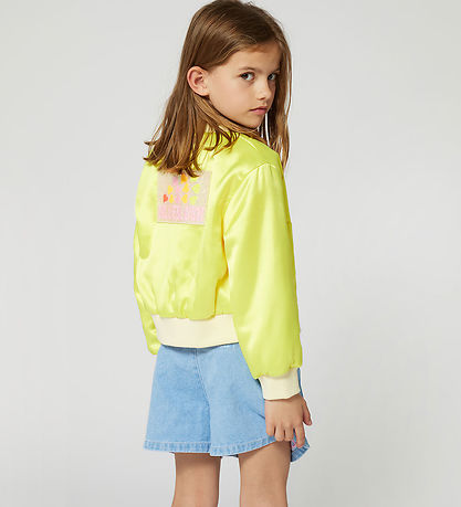 Billieblush Shorts - Denim - Double Stone/Bleach m. Pailletten