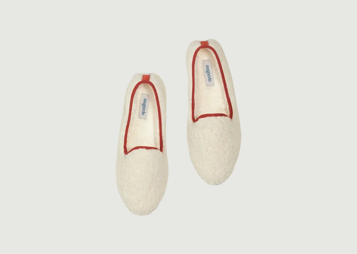 Chausson Bouclette de laine Angarde