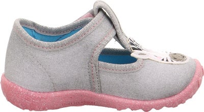 Superfit Spotty Slippers, Grå