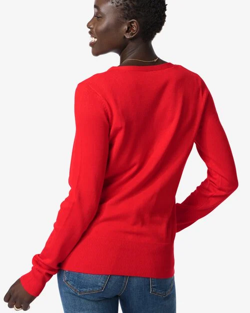 gilet Lexi pour femmes rouge