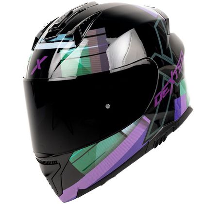 Casque Dexter ELEVEN WONDERWORLD - Noir / Violet