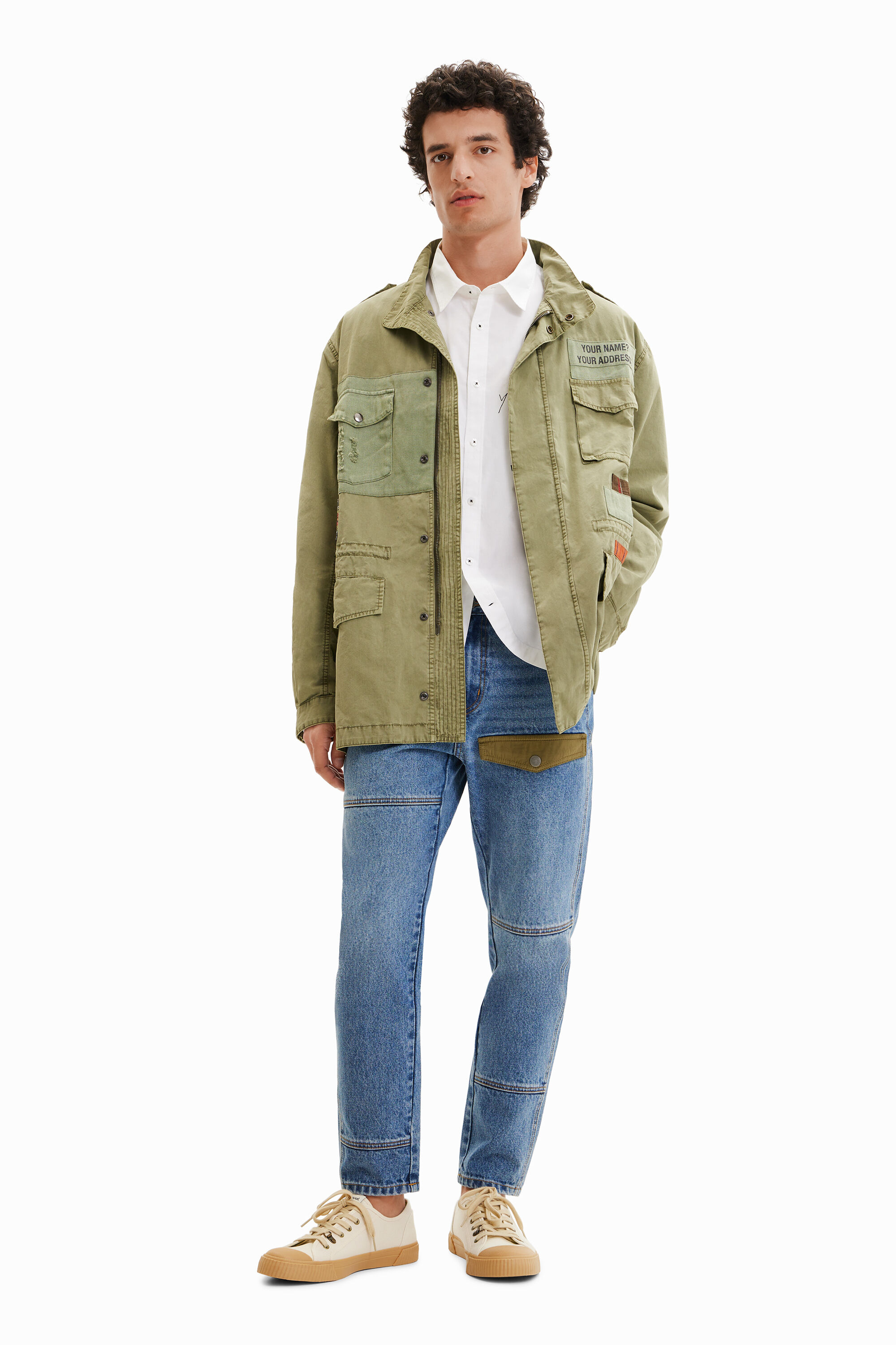 Parka patchwork