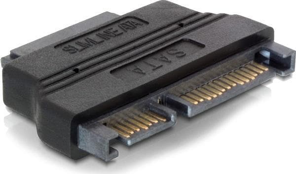DeLOCK adapter SATA+strøm (7+15-pin) til Slimline SATA+strøm (7+6-pi