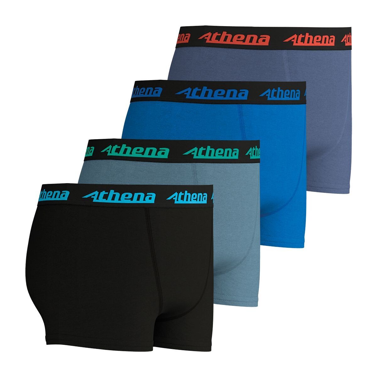 ATHENA<br>Conjunto de 4 cuecas boxer