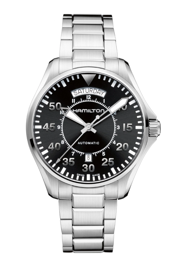 Hamilton Khaki Pilot Herrenuhr Day Date Automatik H64615135