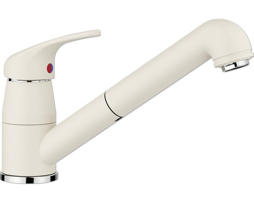 Blanco keukenkraan DARAS-S zacht wit mat 526937