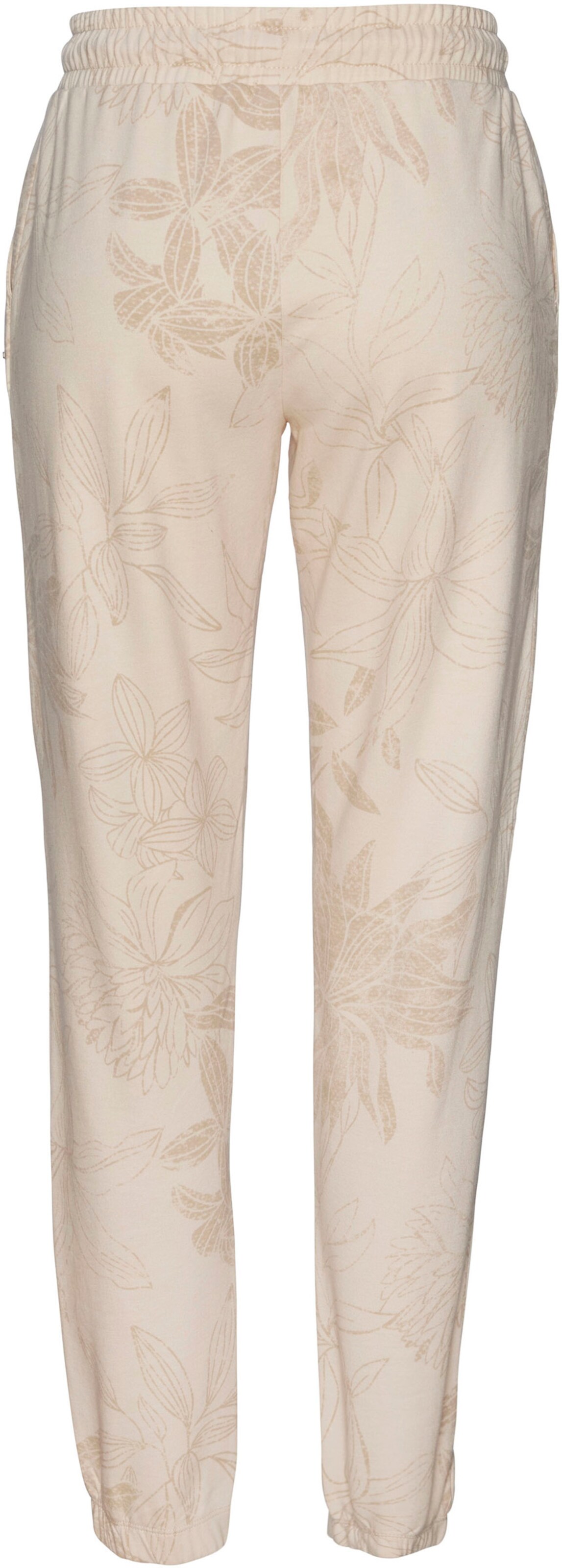 LASCANA Loungehose in beige-allover-gemustert